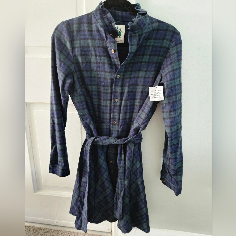 Kiel James Patrick Plaid Dress